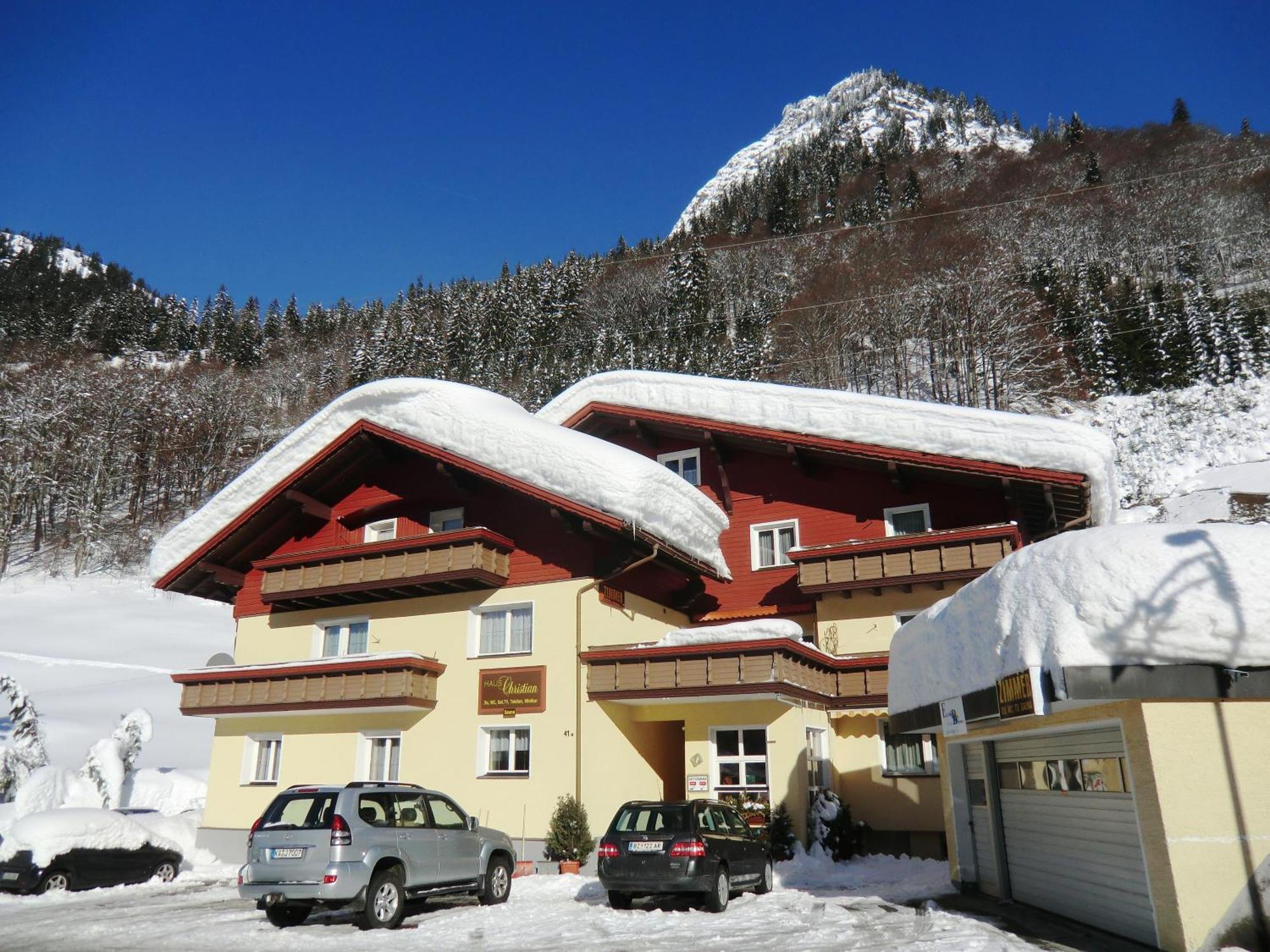 Haus Christian Daire Klosterle am Arlberg Dış mekan fotoğraf